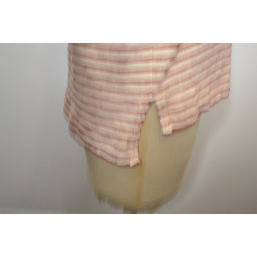 Madewell Surfbreeze Women's Medium Red Striped Long Sleeve Boat Neck Shirt - Picture 6 of 12